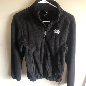 Black North Face fleece zip up